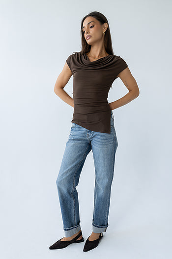 Connie Asymmetrical Top