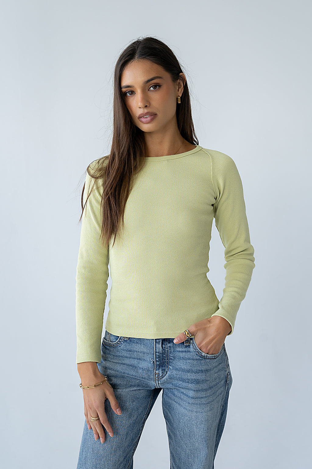 Cameron Top in Green
