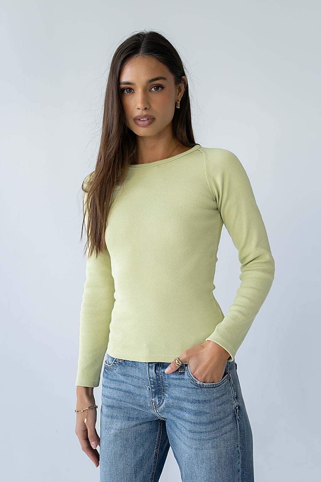 Cameron Top in Green
