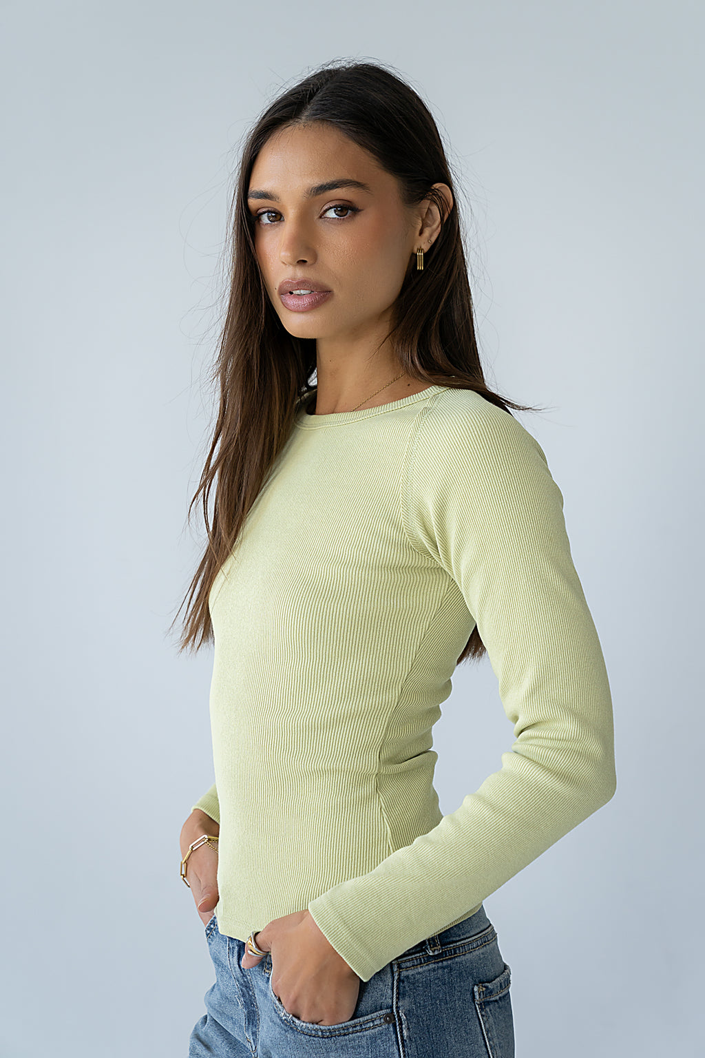 Cameron Top in Green
