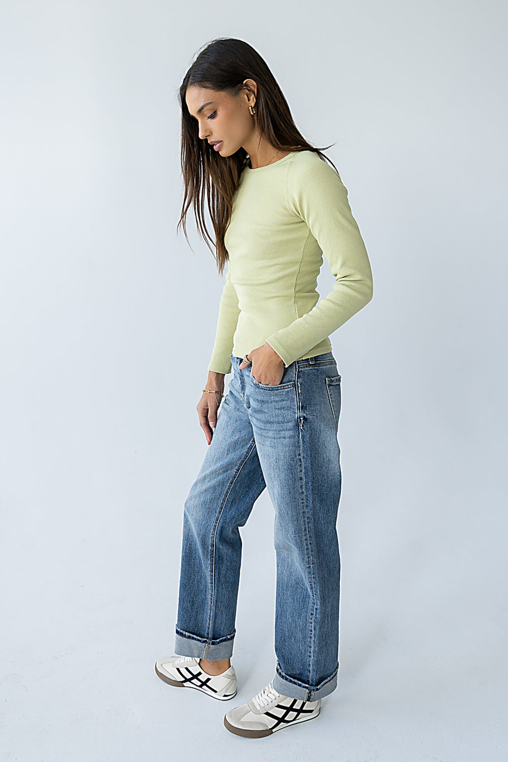 Cameron Top in Green