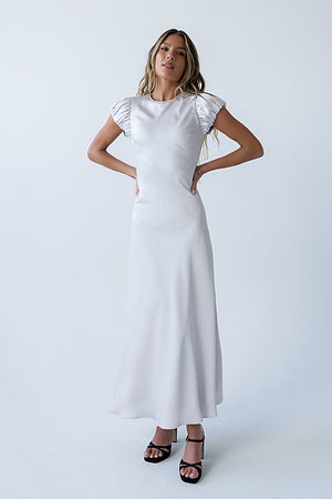 Ellianna Maxi Dress in Silver