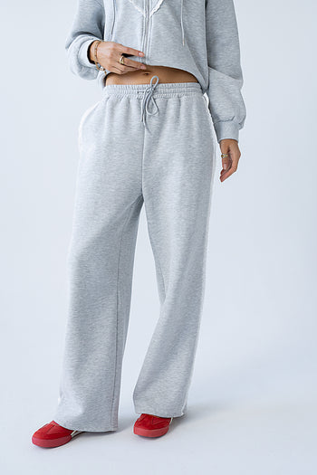 Sydney Lace Trim Sweatpants - FINAL SALE