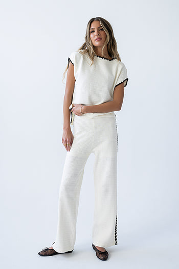Jozie Contrast Pants - FINAL SALE