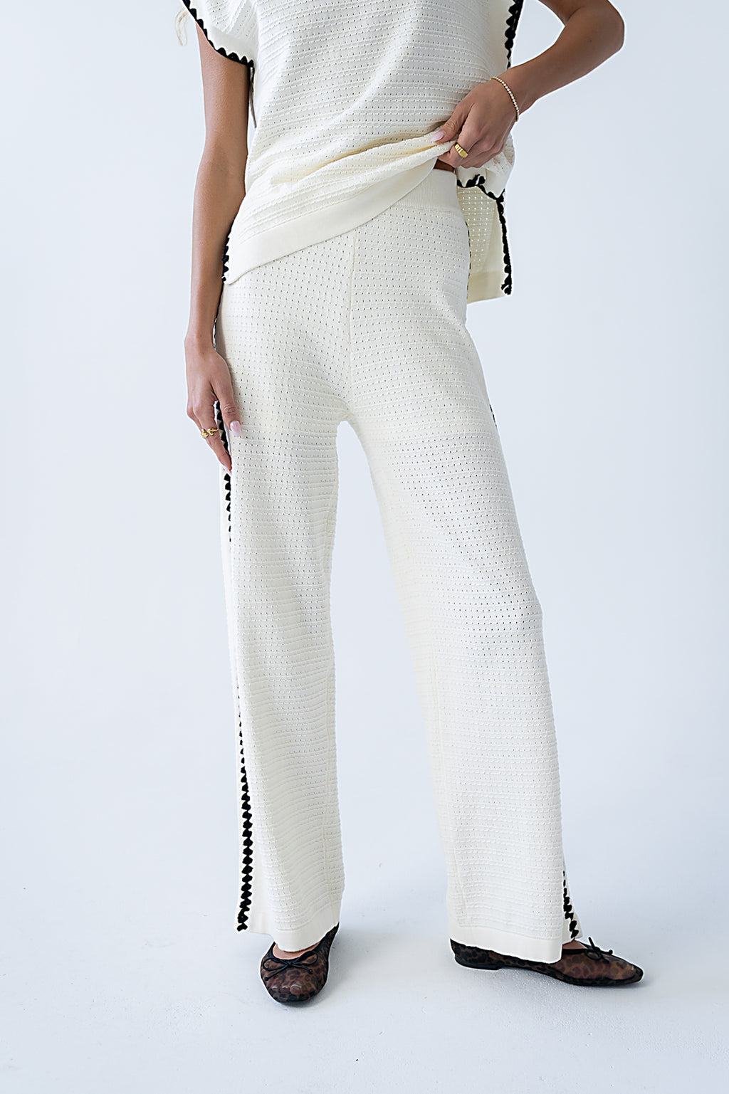 Jozie Contrast Pants - FINAL SALE