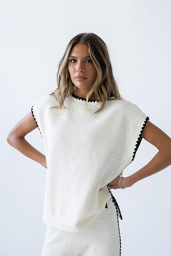 Jozie Contrast Sweater - FINAL SALE
