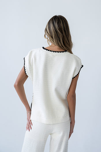 Jozie Contrast Sweater - FINAL SALE