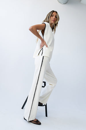 Jozie Contrast Pants - FINAL SALE
