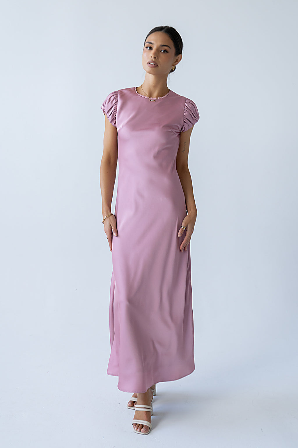 mauve club dress Mauve Pink Satin Off-the-Shoulder Mini Dress | Womens | X-Small (Available in S, M, L, XL) | 100% Polyester | Lulus Exclusive