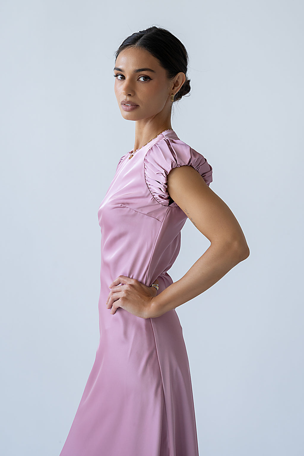 Ellianna Maxi Dress in Mauve