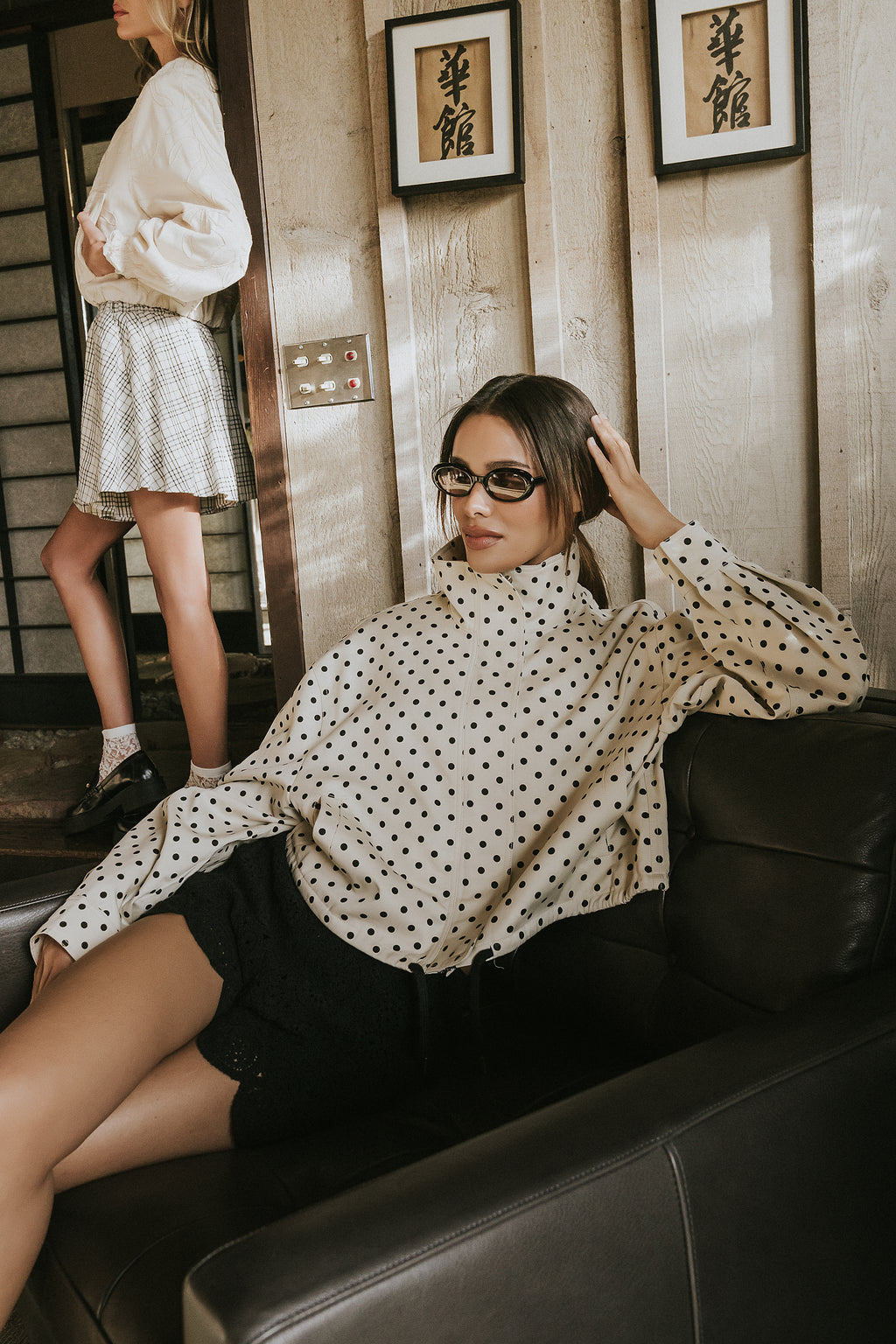 Pria Polka Dot Jacket