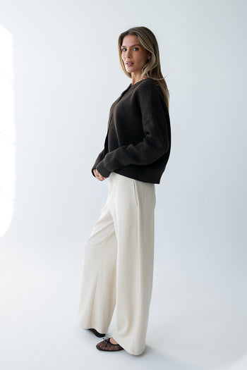 Valeria Oversized Sweater in Brown