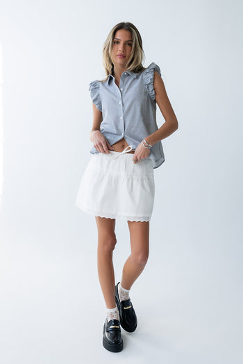 Bernie Striped Button Up