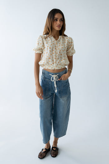 Hannah Barrel Jeans