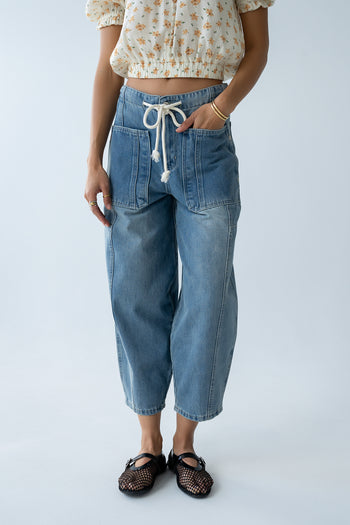 Hannah Barrel Jeans