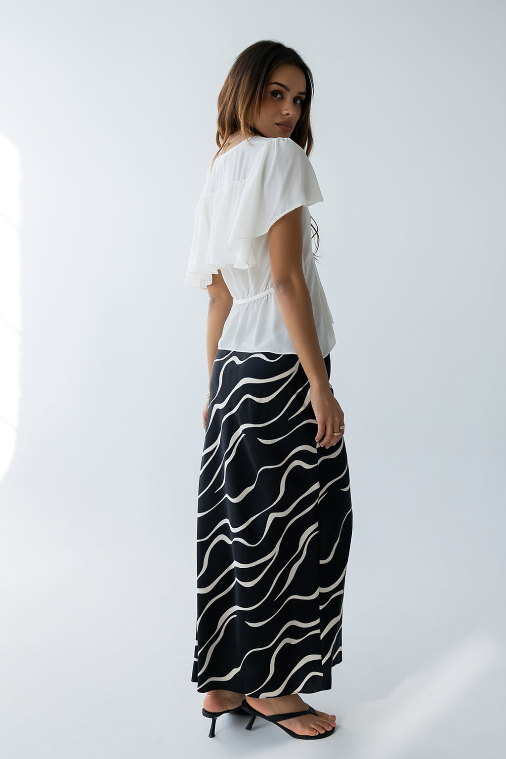 Bernice Sheer Blouse