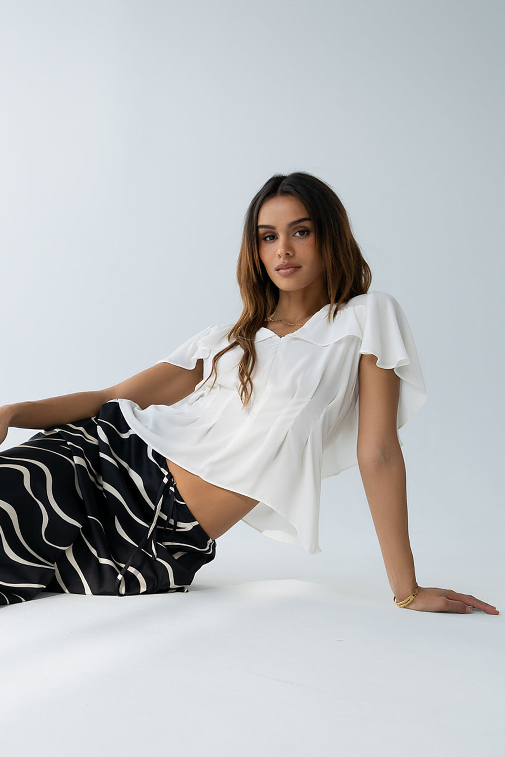 Bernice Sheer Blouse