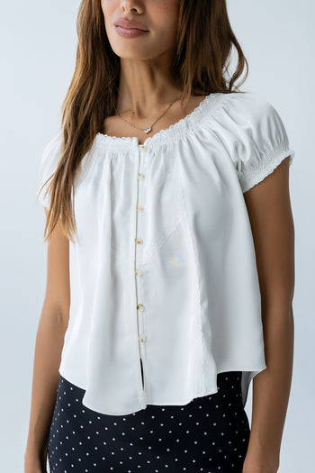 Sidney Satin Blouse