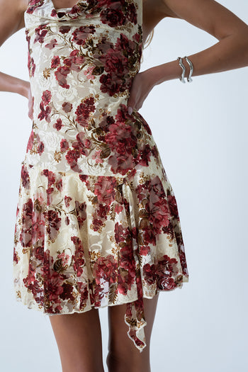 Kendra Floral Mini Dress