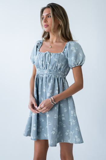 Matilda Denim Mini Dress