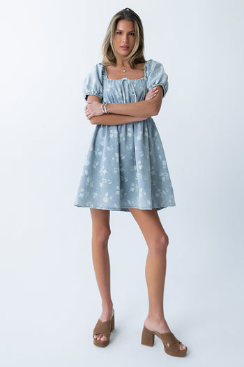 Matilda Denim Mini Dress