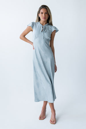 slim fit dress slacks Kimmie Maxi Dress in Chartreuse