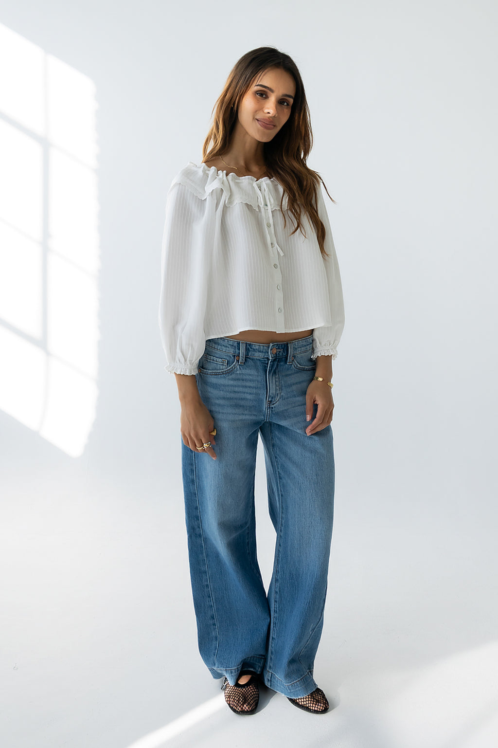 Kenzy Sheer Blouse