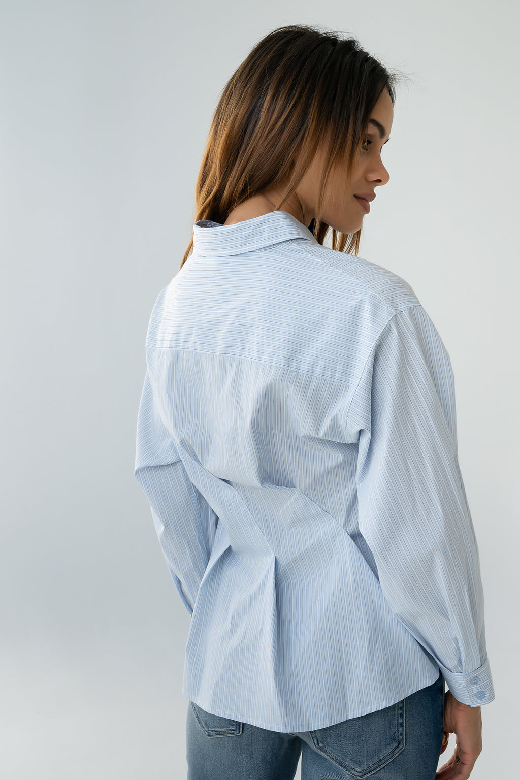 Hadley Striped Button Up