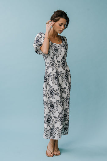 Brielle Embroidered Maxi Dress