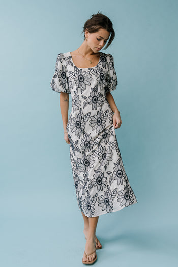 Brielle Embroidered Maxi Dress