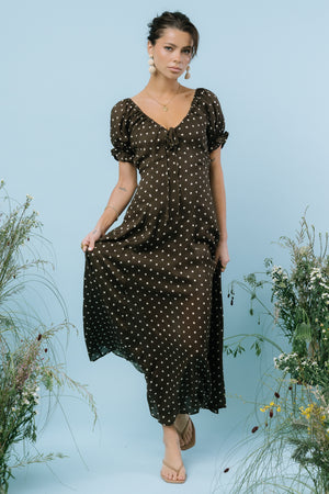 Julianna Polka Dot Maxi Dress Julianna Polka Dot Maxi Dress