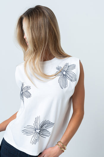 Bree Embroidered Top