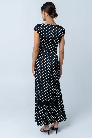 Marianna Maxi Dress in Black M / Black