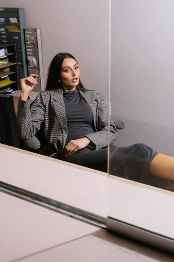 Brandi Maxi Dress in Charcoal