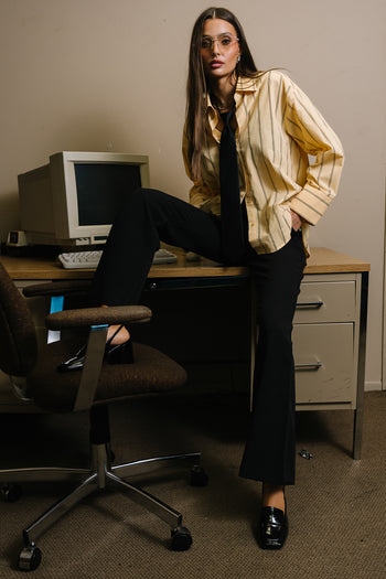 Terry Flare Trousers