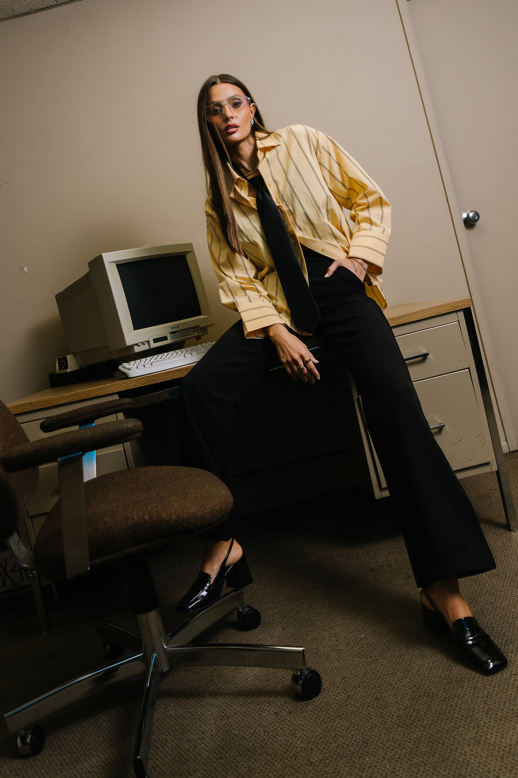 Terry Flare Trousers