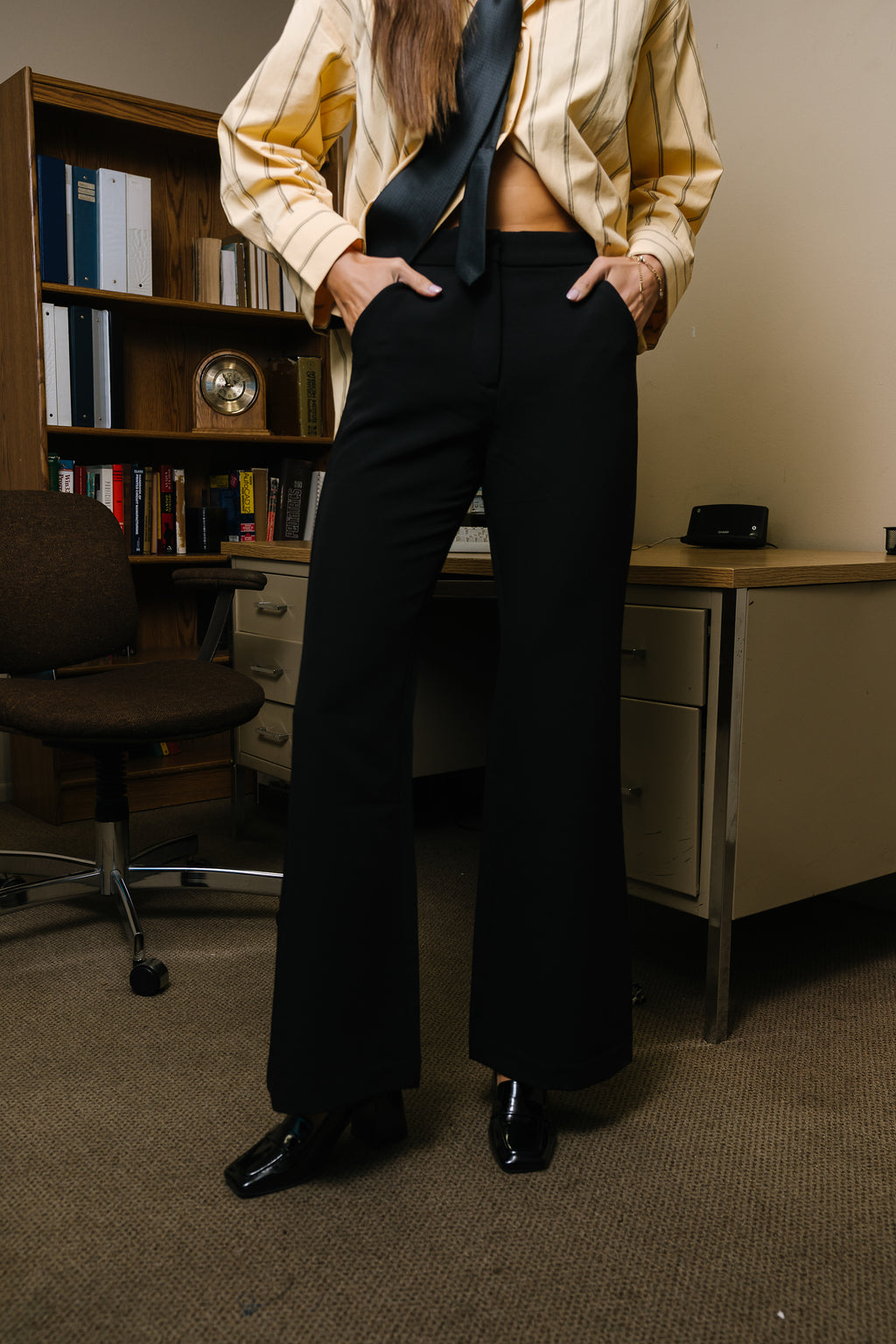 bhme Terry Flare Trousers in Black Size XL bhme Terry Flare Trousers in Black Size XL