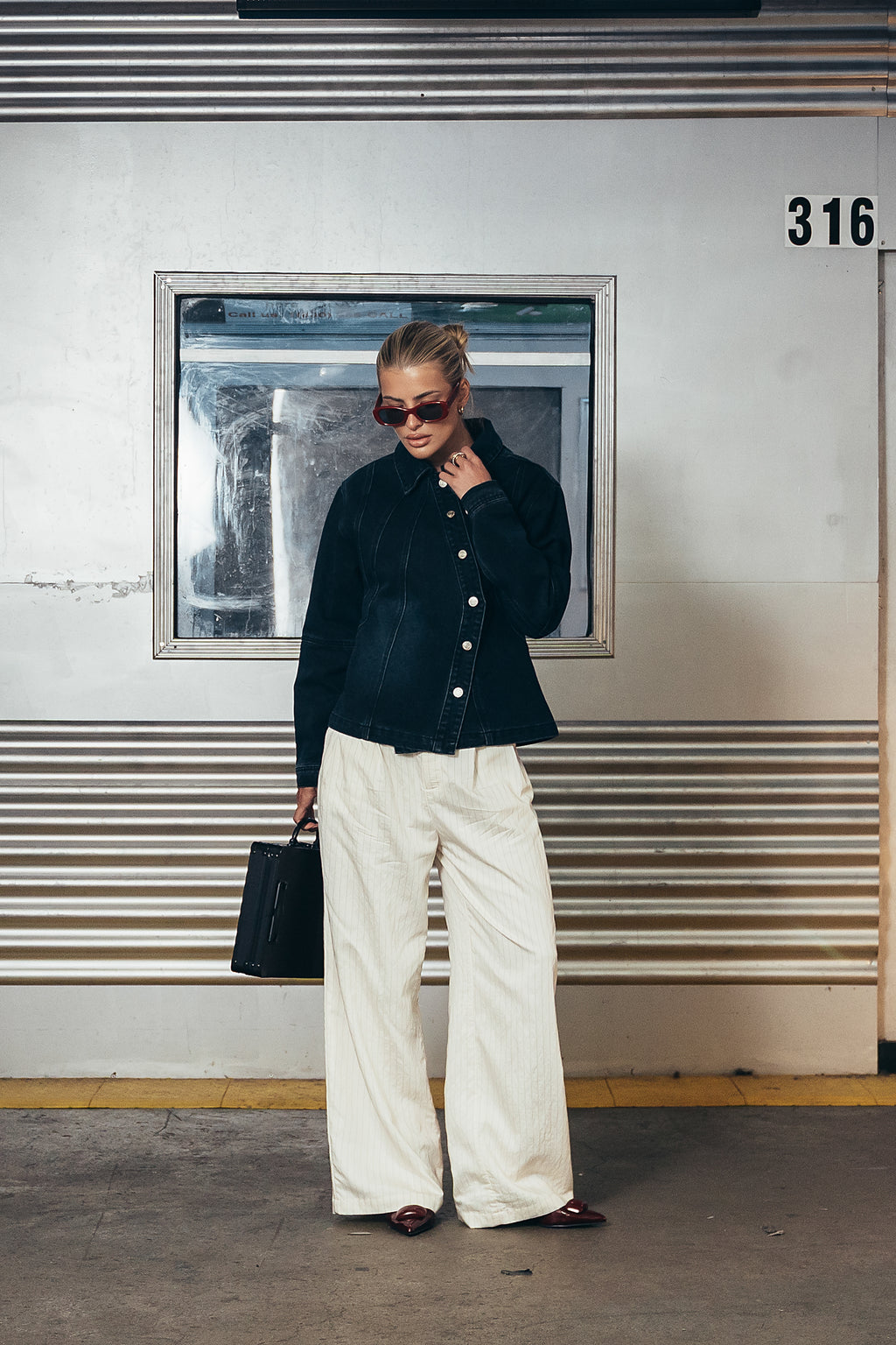 Monroe Striped Trousers