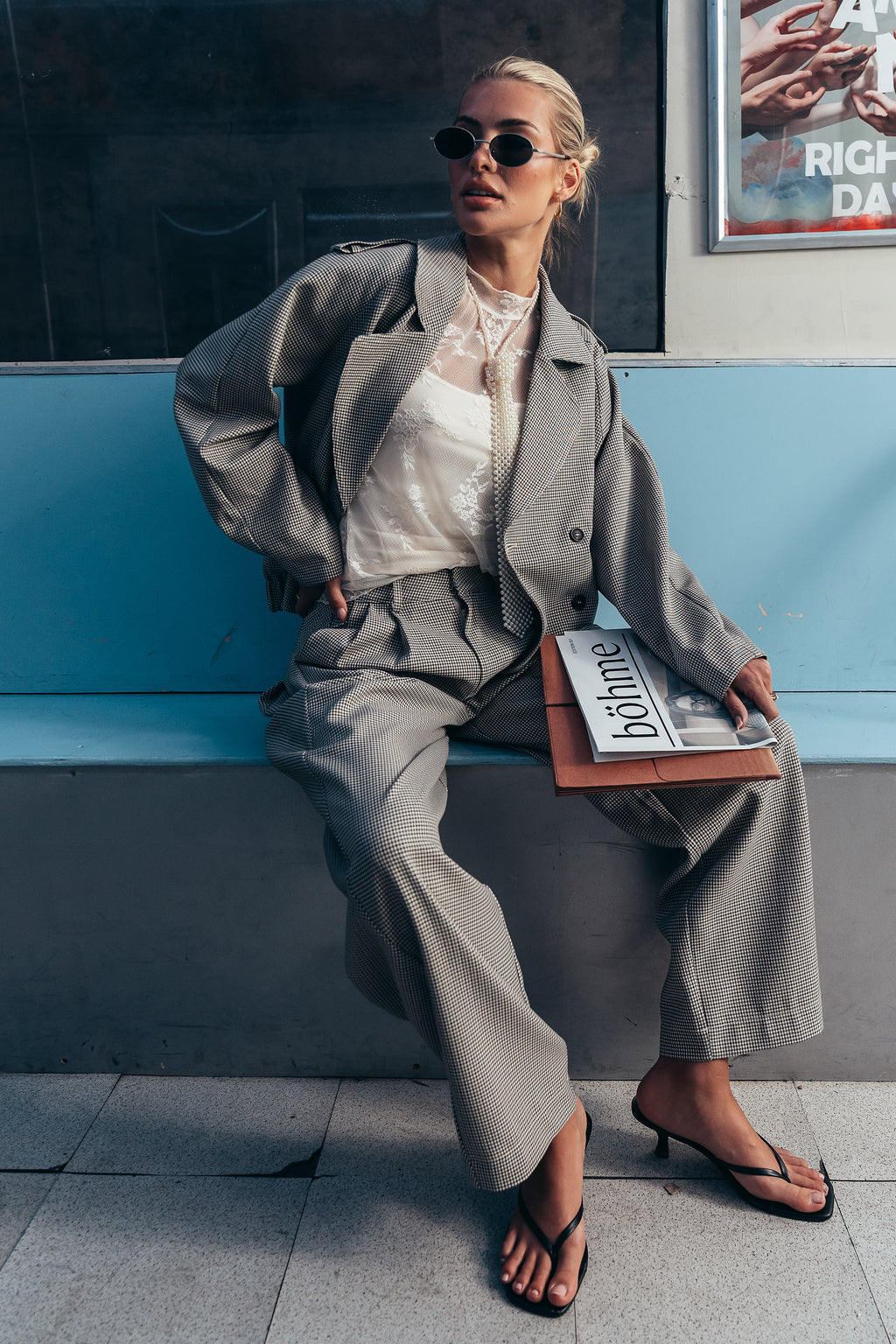 Abby Cropped Trench Coat