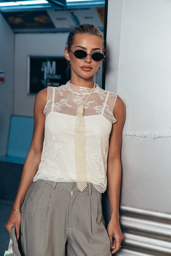 Leo Lace Top