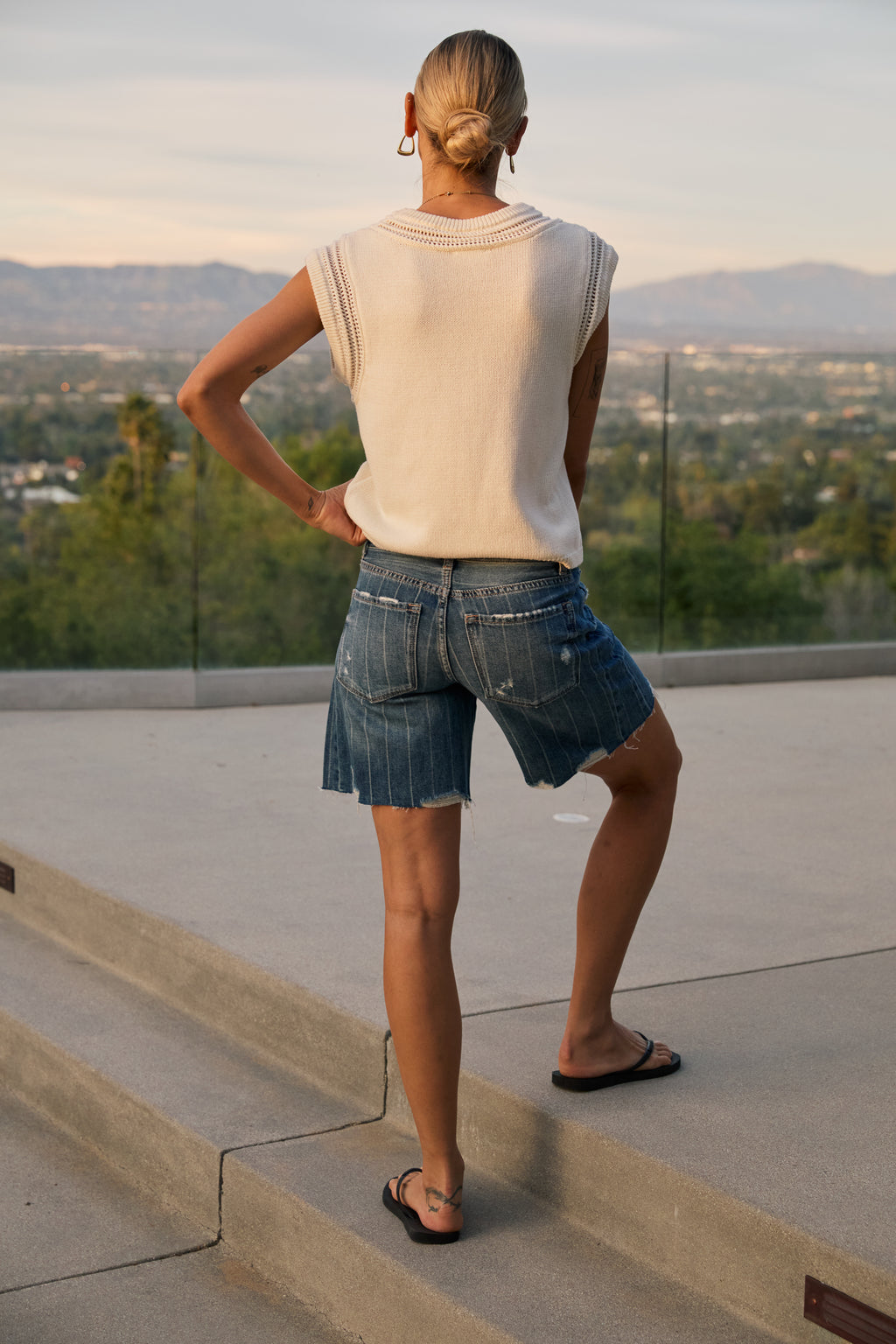 Quincy Denim Shorts