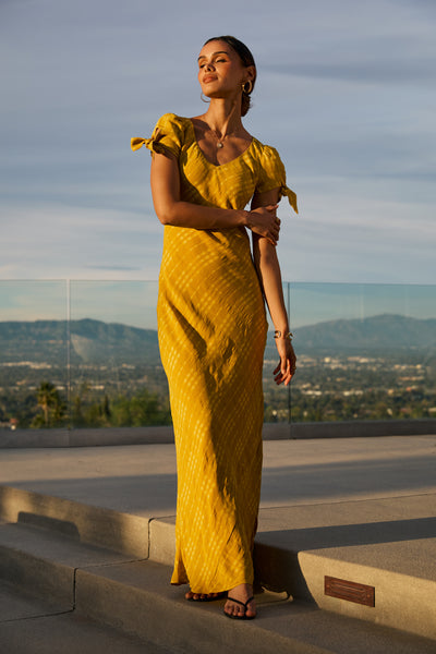 chartreuse long dress Kimmie Maxi in Length:62 MerchFabric:VISCOSE JERSEY this elevated statement dress Homecoming Dresses Green Party