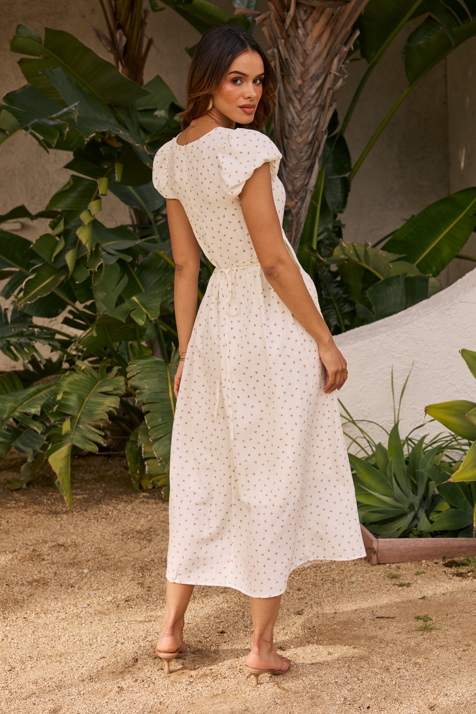 sophie velvet floral maxi dress FOR LOVE & LEMONS-SOPHIE VELVET FLORAL MIDI DRESS Vicky and Lucas