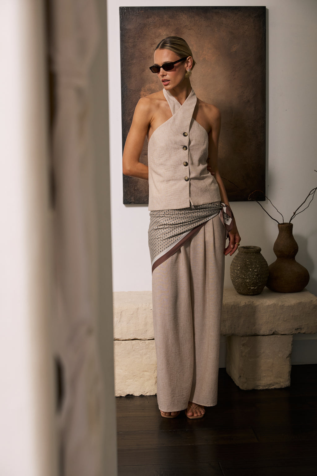 Tyler Halter Neck Top