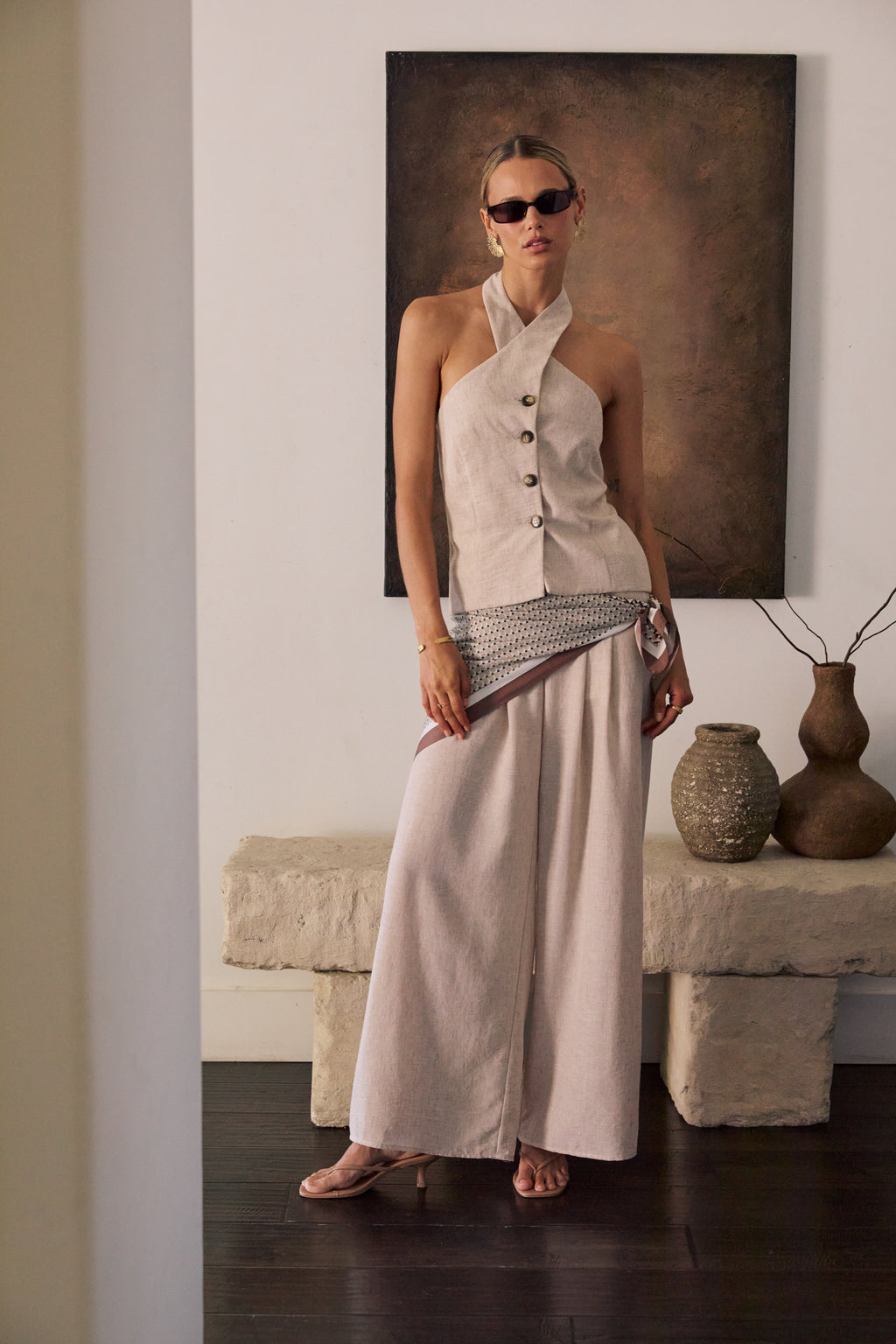 Tyler Halter Neck Top