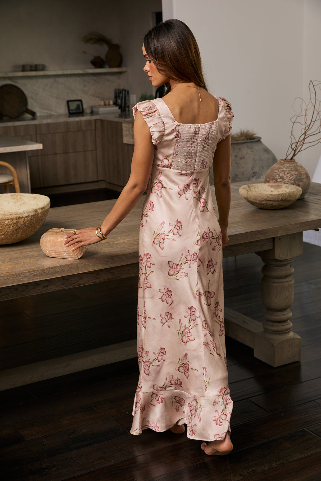 Sheena Floral Maxi Dress
