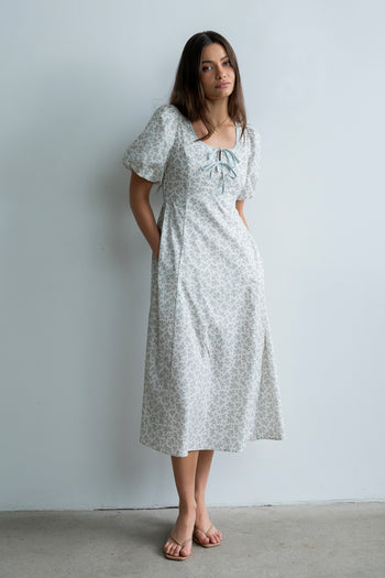 Mason Floral Midi Dress