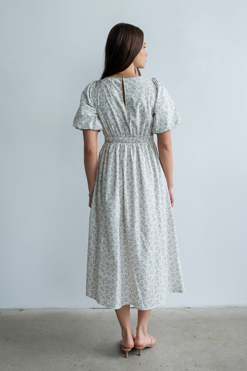 Mason Floral Midi Dress