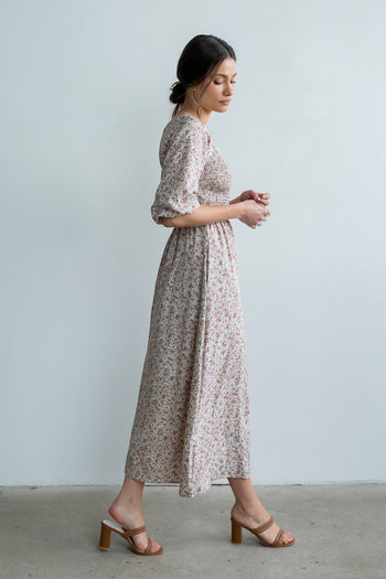 Darcey Smocked Maxi Dress