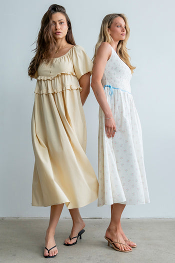 Kennedy Ruffle Maxi Dress